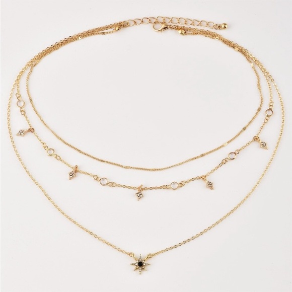 ❗️LAST❗️Delicate Star Layered Choker - Picture 3 of 3